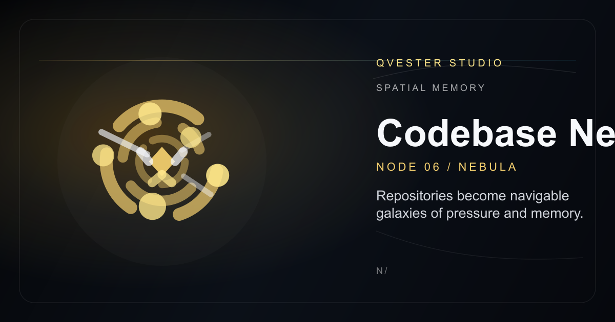 Codebase Nebula — Qvester Studio